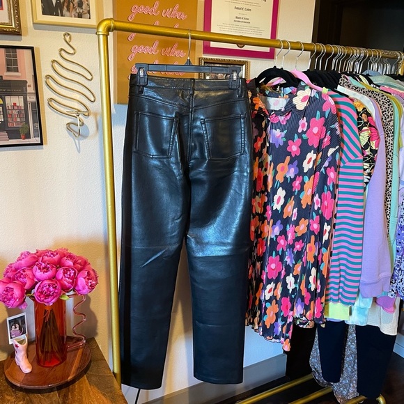 Wilfred Melina Faux Leather Straight Leg Pant - Picture 6 of 10